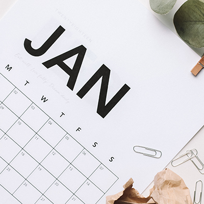 New Month's Resolution